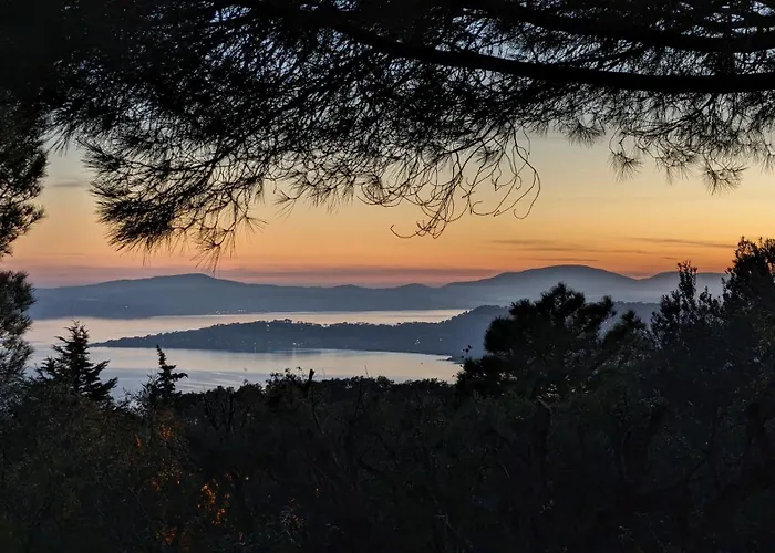 Villa Les Trois Chenes, Piscine Privee & Vue Mer Sur Golfe De Saint Tropez